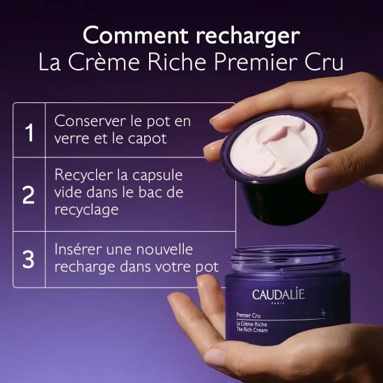 CAUDALIE PREMIER CRU - LA CREME RICHE RECHARGE 50ML