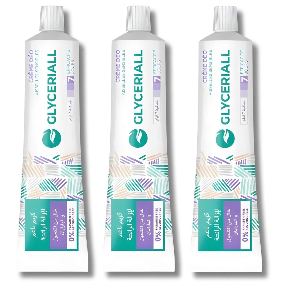 GLYCERIALL - LOT DE 3 CREMES DEO 30ML