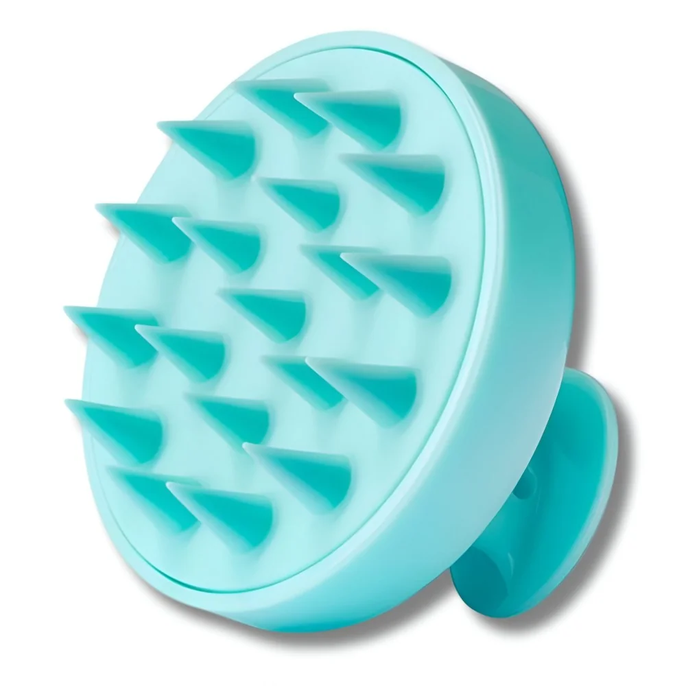 BROSSE DE MASSAGE CUIR CHEVELU EN SILICONE