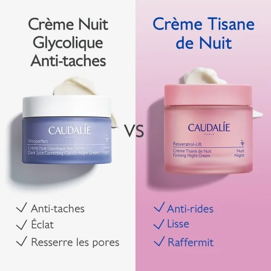 CAUDALIE RESVERATROL LIFT - CREME TISANE DE NUIT 50ML