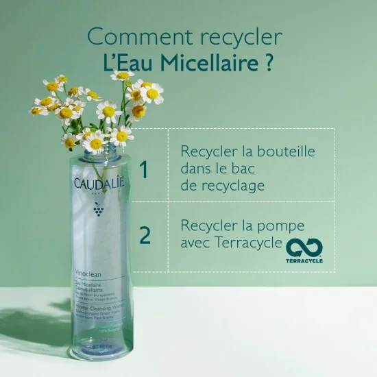 CAUDALIE VINOCLEAN - EAU MICELLAIRE DEMAQUILLANTE 200ML