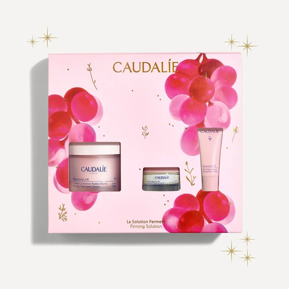 CAUDALIE RESVERATROL LIFT - COFFRET LA SOLUTION FERME