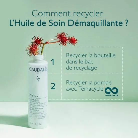 CAUDALIE VINOCLEAN - HUILE DE SOIN DEMAQUILLANTE 150ML