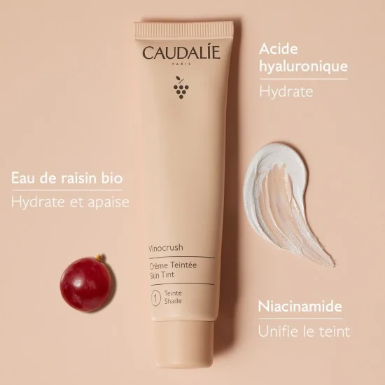 CAUDALIE VINOCRUSH - CC CREME TEINTE 1 30ML