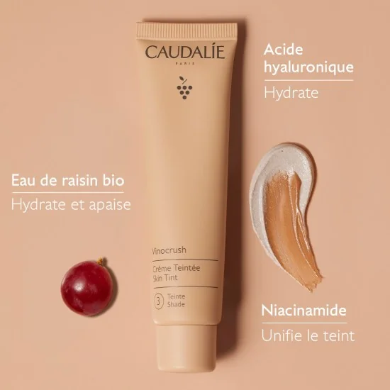 CAUDALIE VINOCRUSH - CC CREME TEINTE 3 30ML