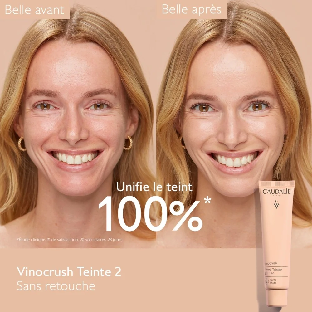 CAUDALIE VINOCRUSH - CC CREME TEINTE 2 30ML