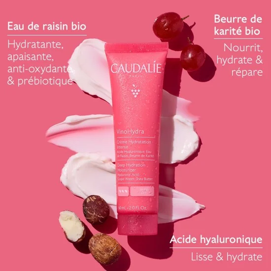 CAUDALIE VINOHYDRA - CREME HYDRATANTE INTENSE 60ML