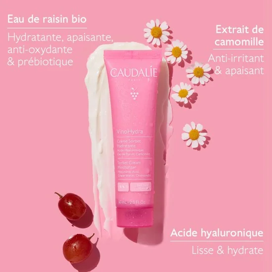 CAUDALIE VINOHYDRA - CREME SORBET HYDRATANTE 60ML