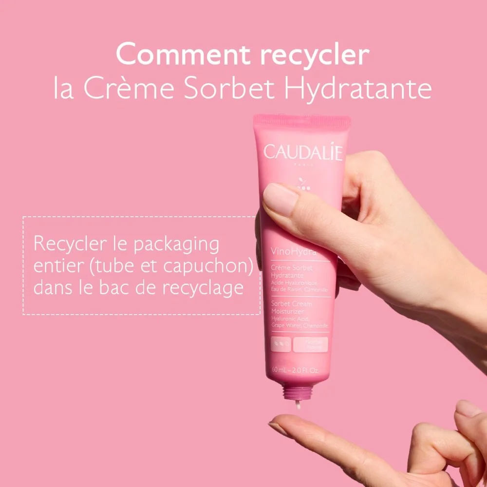 CAUDALIE VINOHYDRA - CREME SORBET HYDRATANTE 60ML