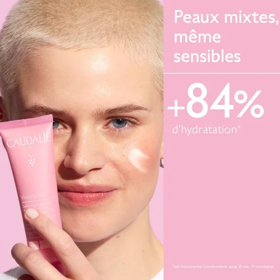 CAUDALIE VINOHYDRA - GELEE HYDRATANTE A L’ACIDE HYALURONIQUE & ALOE VERA 60ML