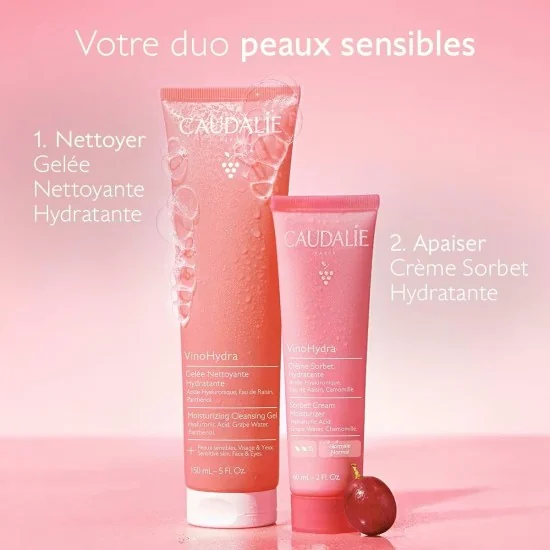 CAUDALIE VINOHYDRA - GELEE NETTOYANTE HYDRATANTE 150ML