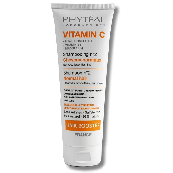 PHYTEAL VITAMINE C - SHAMPOOING N°2 CHEVEUX NORMAUX 250 ML