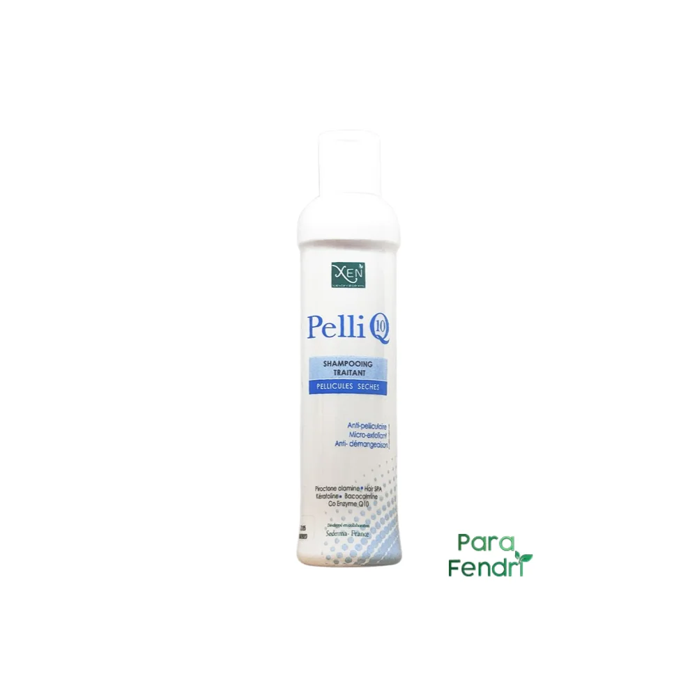 XEN Pelli Q10 shampooing traitant - pellicules sèches, 200ml pour C...