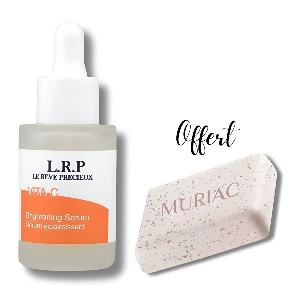 PACK - LRP SERUM VITAMINE C + MURIAC SAVON ECLAIRCISSANT OFFERT