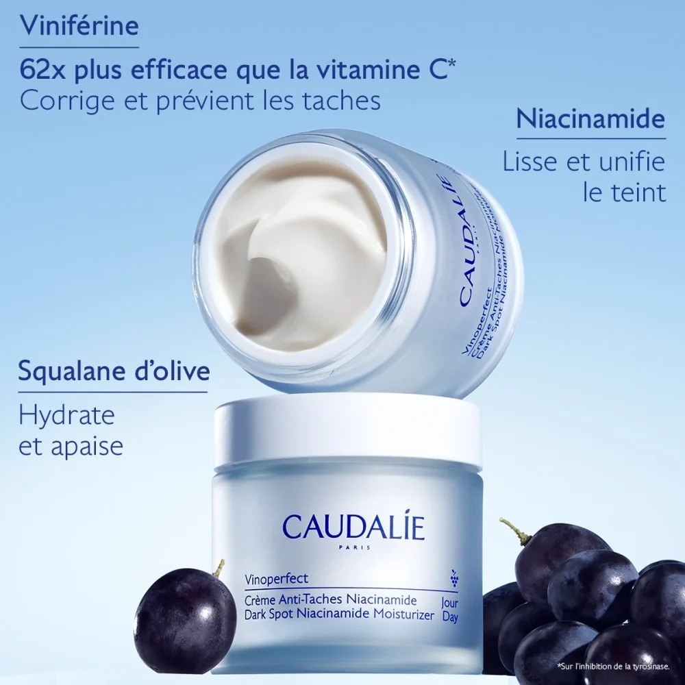 CAUDALIE VINOPERFECT - CREME ANTI-TACHES NIACINAMIDE 50ML