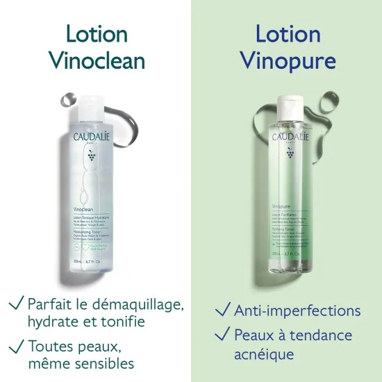 CAUDALIE VINOPURE LOTION PURIFIANTE BIO 200ML