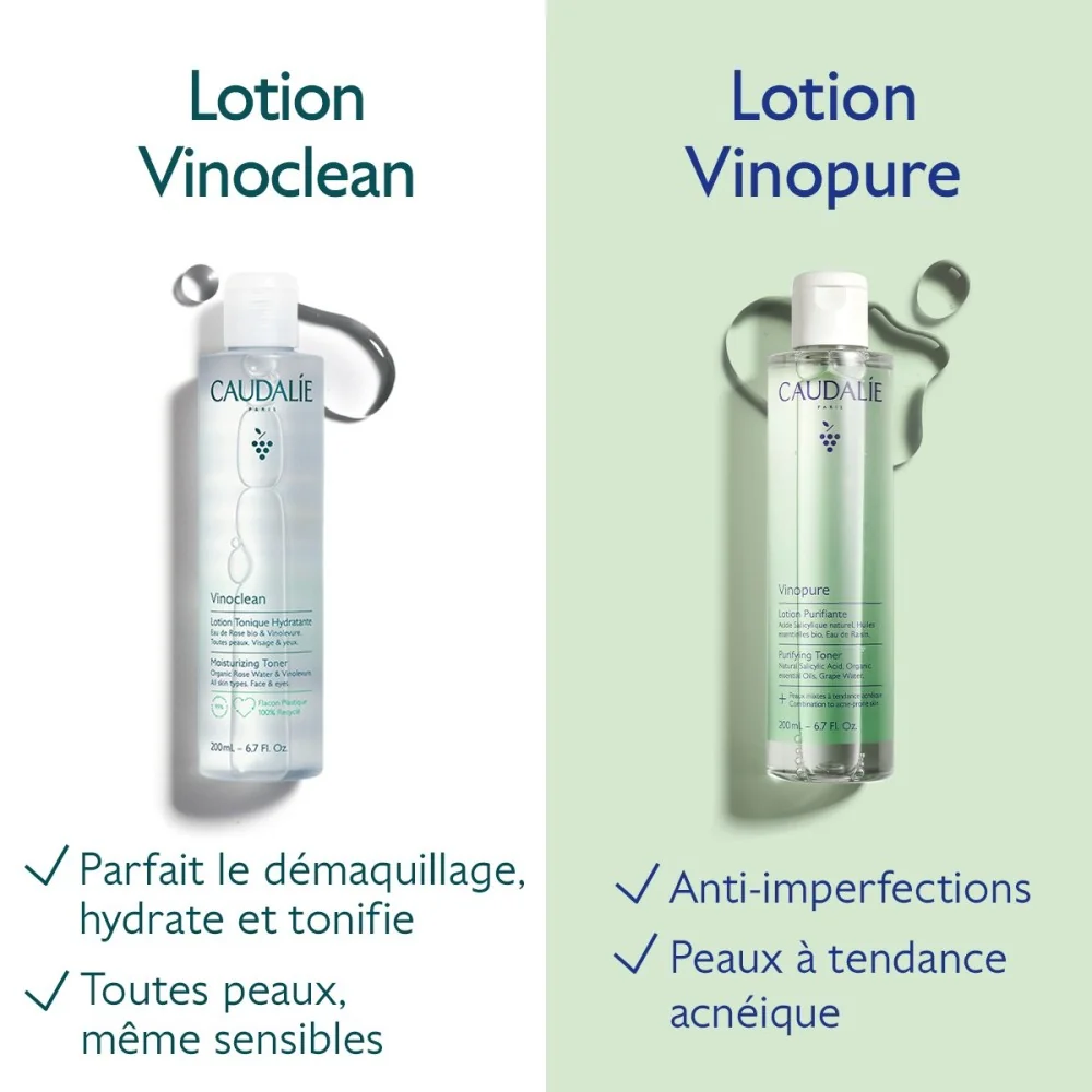 CAUDALIE VINOPURE LOTION PURIFIANTE BIO 200ML