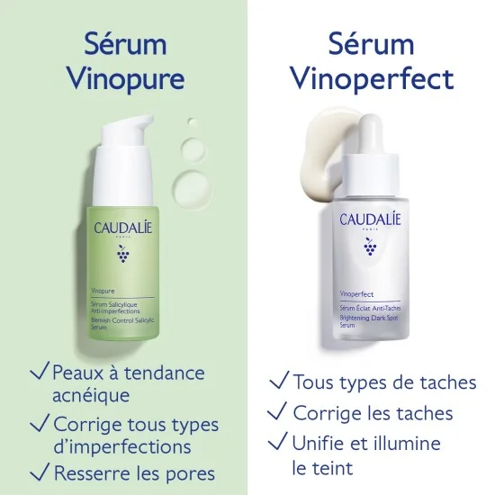CAUDALIE VINOPURE - SERUM SALICYLIQUE ANTI-IMPERFECTIONS 30ML