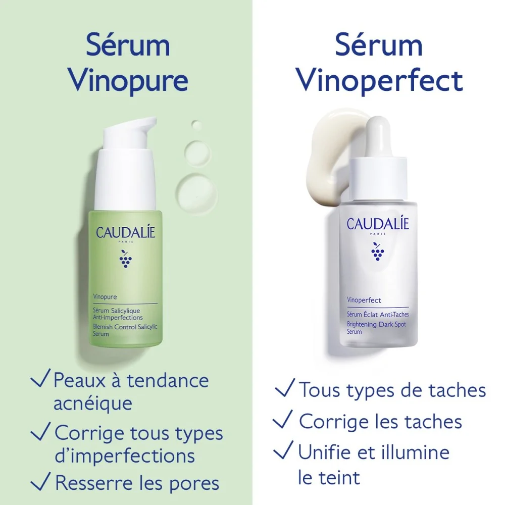CAUDALIE VINOPURE - SERUM SALICYLIQUE ANTI-IMPERFECTIONS 30ML