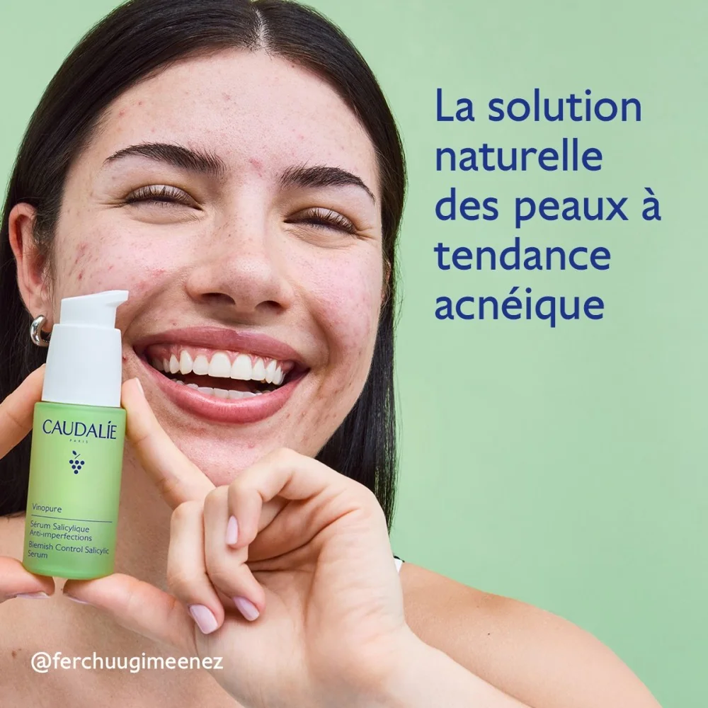 CAUDALIE VINOPURE - SERUM SALICYLIQUE ANTI-IMPERFECTIONS 30ML