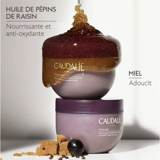 CAUDALIE VINOSCULPT - GOMMAGE CRUSHED CABERNET 250G