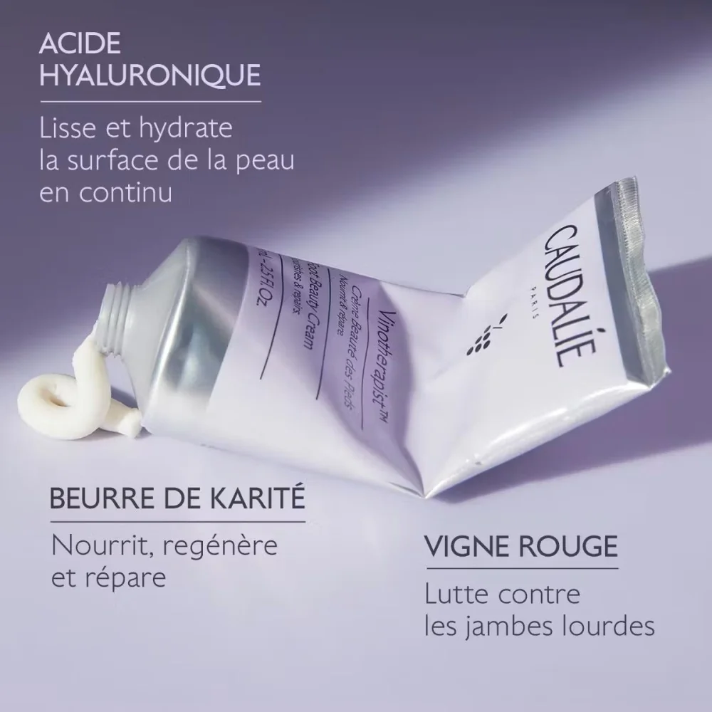 CAUDALIE VINOTHÉRAPISTE - CRÈME BEAUTÉ DES PIEDS 75 ML