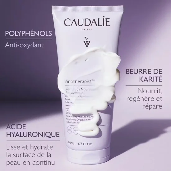 CAUDALIE VINOTHERAPIST - SOIN CORPS NOURRISSANT HYALURONIQUE 200ML