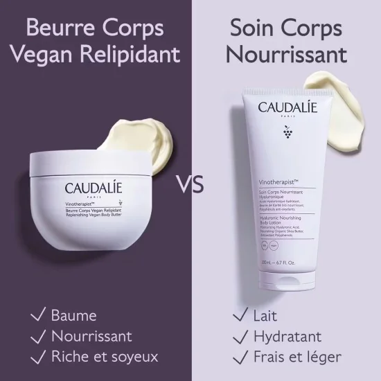 CAUDALIE VINOTHERAPIST - BEURRE CORPS VEGAN RELIPIDANT 250ML
