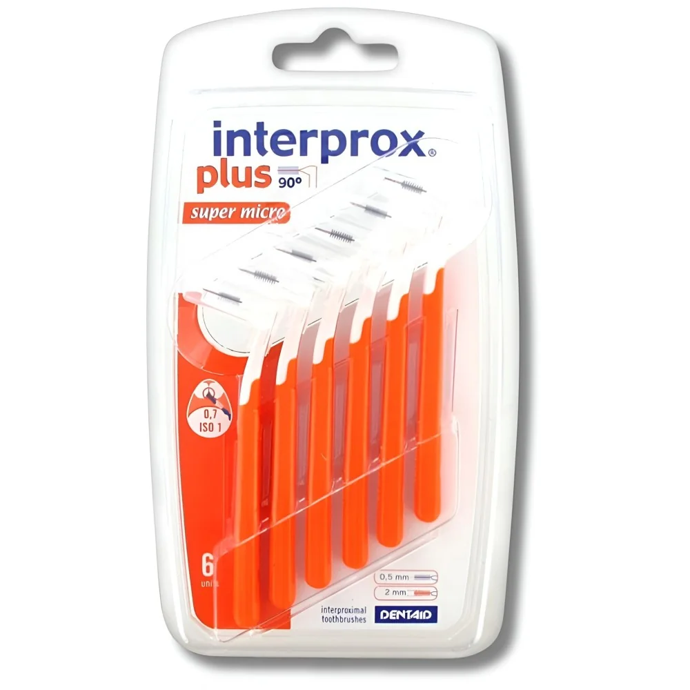VITIS - BROSETTES INTER DENTAIRES PLUS SUPER MICRO 0.7MM 6 PIECES