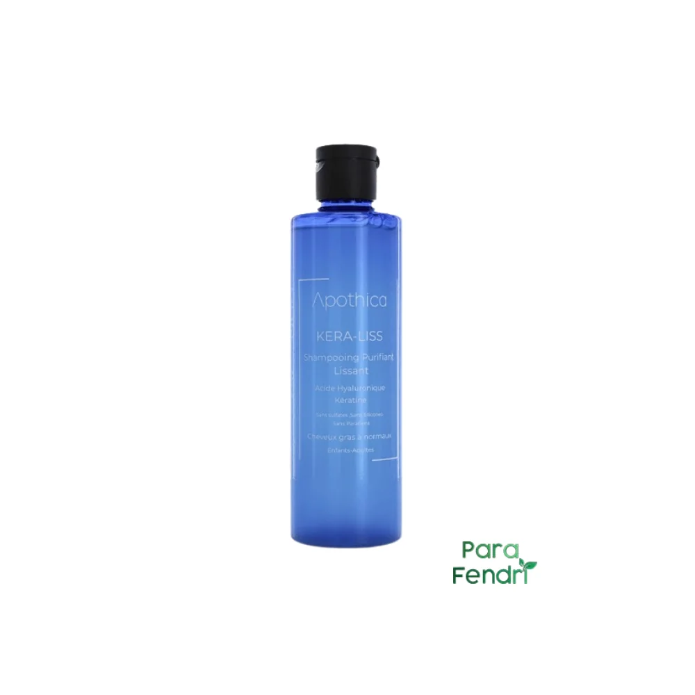 apothica kera liss shampoing purifiant lissant cheveux gras 250ml p...