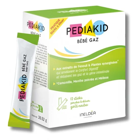 PEDIAKID - BEBE GAZ 12 STICKS