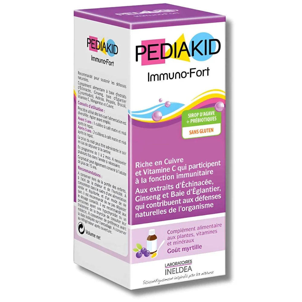 PEDIAKID - IMMUNO FORT 125 ML pour Compléments Alimentaires