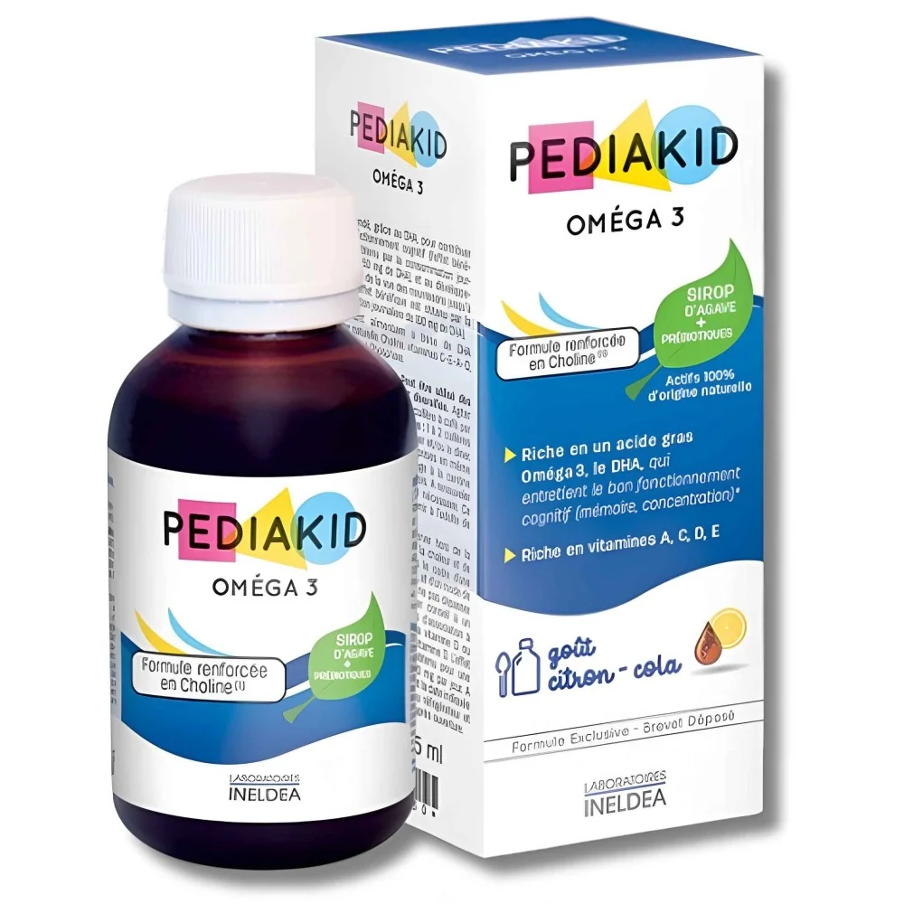 PEDIAKID - SIROP OMEGA 3 125ML