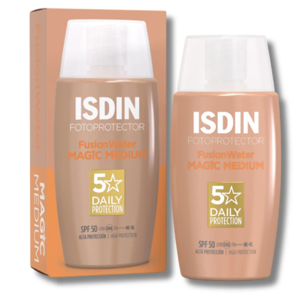 ISDIN FOTOPROTECTOR FUSION WATER COLOR MEDIUM SPF 50 50ML