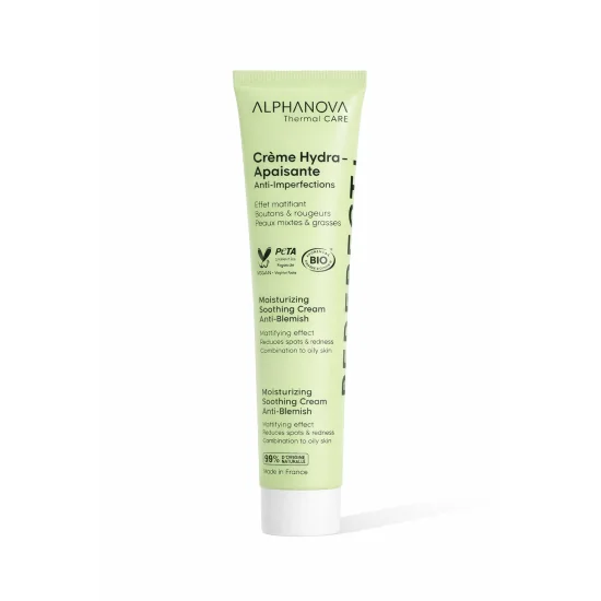 ALPHANOVA THERMAL CARE - CREME HYDRATANTE APPAISANTE ANTI IMPERFECTIONS 40ML