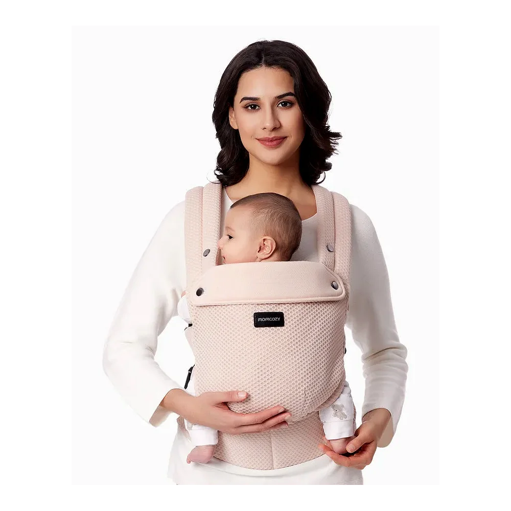 MOMCOZY - PORTE BEBE ROSE DE 3KG A 20KG