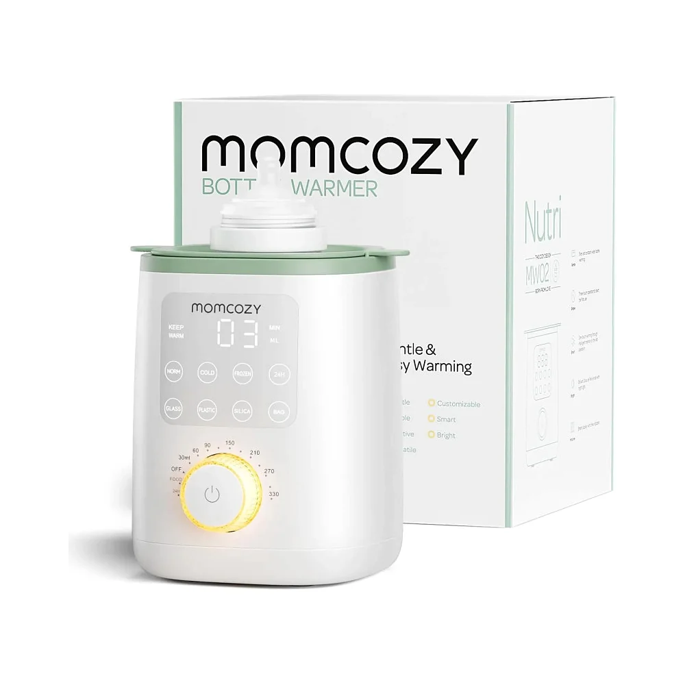 MOMCOZY - NUTRI CHAUFFE BIBERON INTELLIGENT 9EN1 AVEC VEILLEUSE