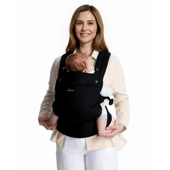 MOMCOZY - PORTE BEBE NOIR DE 3KG A 20KG