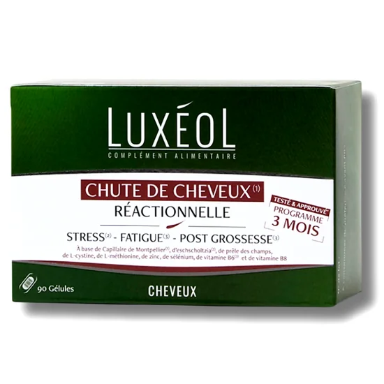 LUXEOL - CHUTE DE CHEVEUX...