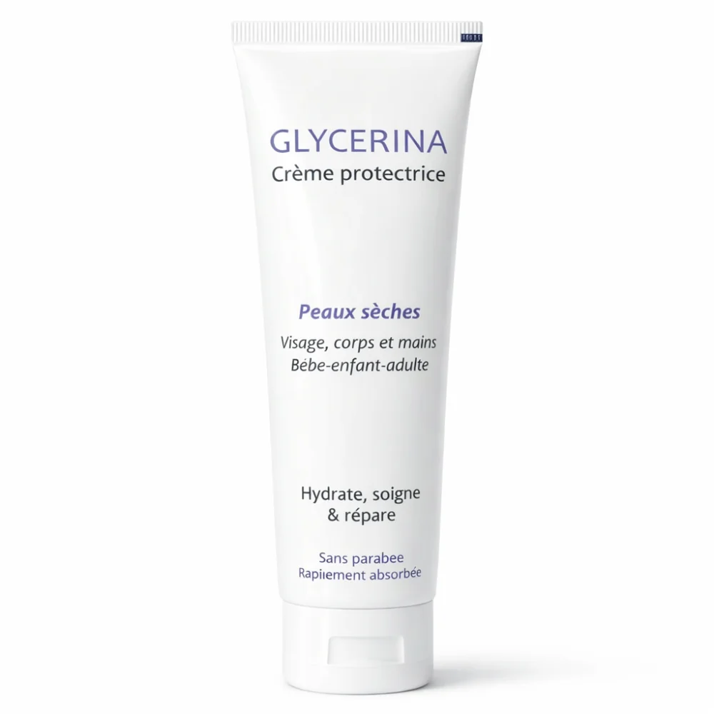 Glycerina - Crème protectrice pour peaux sèches - 100gr pour Beauté