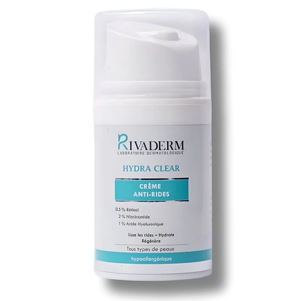 RIVADERM HYDRA CLEAR - CREME HYDATANTE ANTI RIDES 50GR