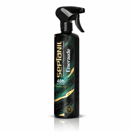 SEPTANIL - DESODORISANT D'ATMOSPHERE PUISSANT EMERAUDE 500ML
