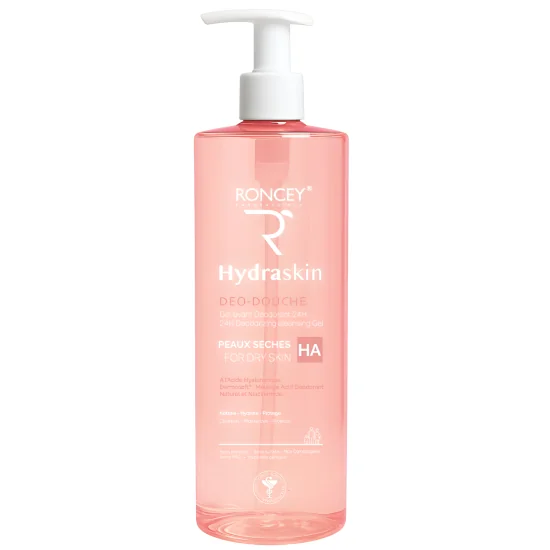 RONCEY HYDRASKIN - DEO DOUCHE PEAUX SECHES 1L