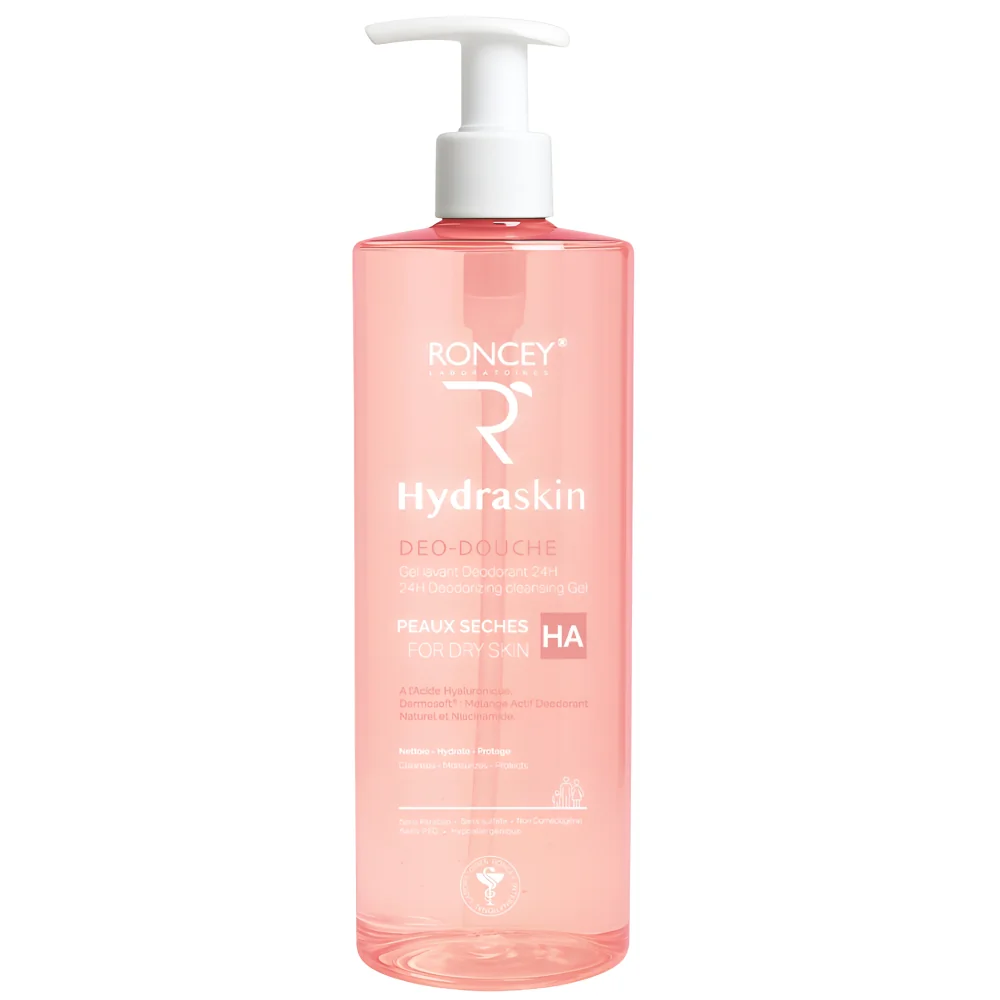 RONCEY HYDRASKIN - DEO DOUCHE PEAUX SECHES 1L