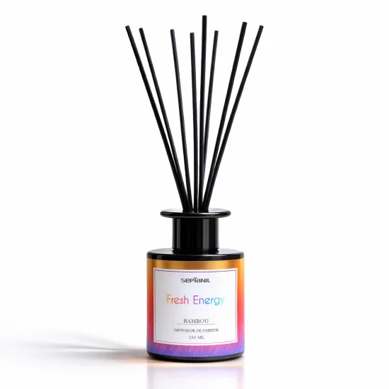 SEPTANIL - DIFFUSEUR DE SENTEUR EN BAMBOU FRESH ENEGIE 150ML
