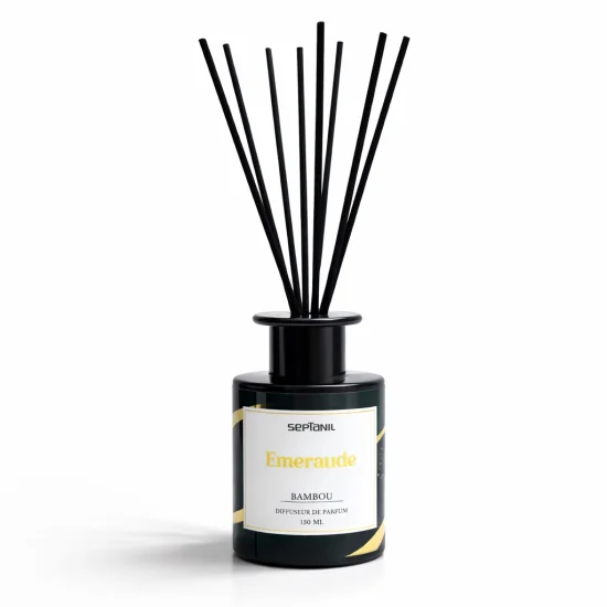 SEPTANIL - DIFFUSEUR DE SENTEUR EN BAMBOU EMERAUDE 150ML