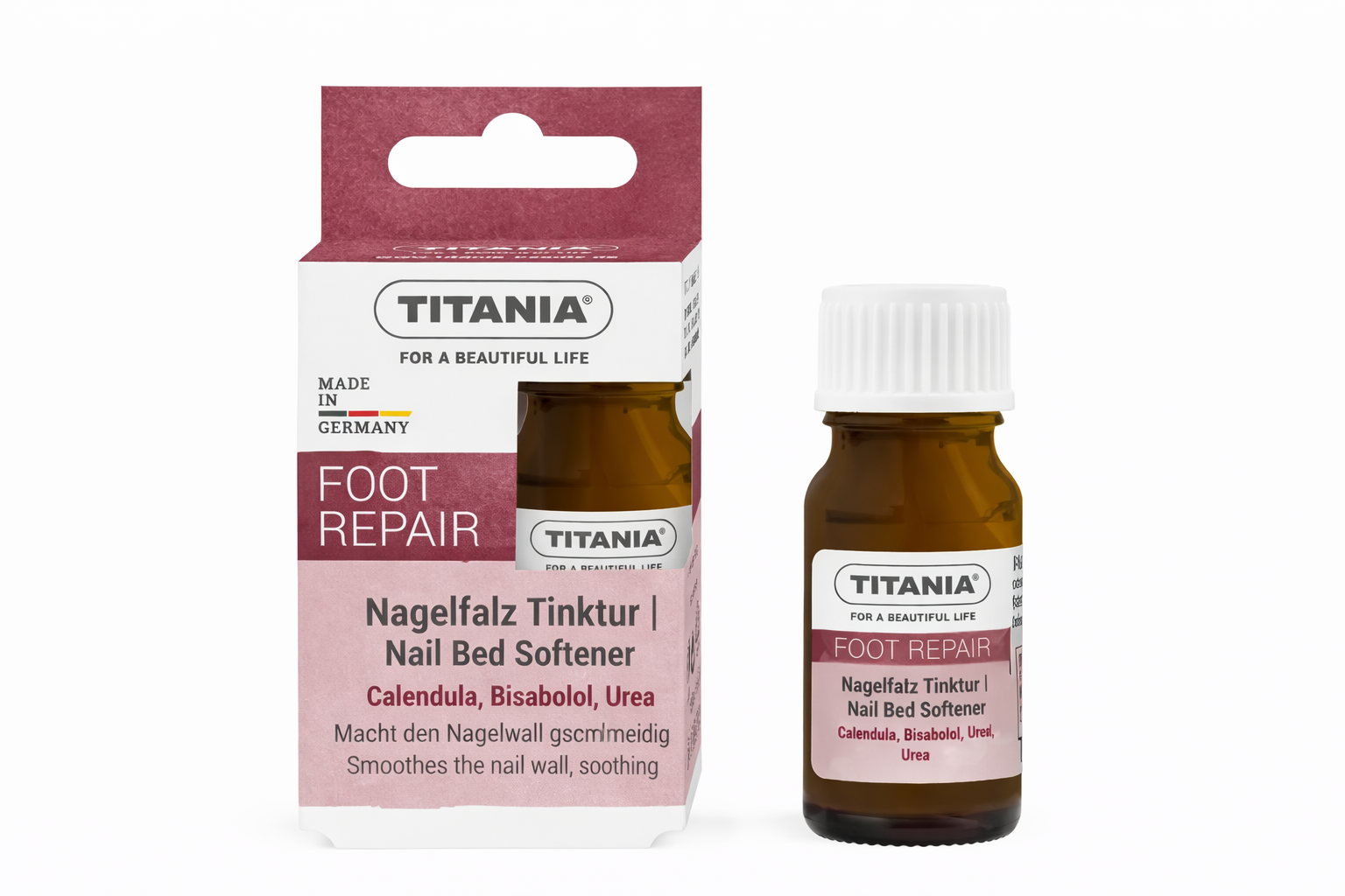 TITANIA - ASSOUPLISSANT DE LIT D'ONGLES 10ML REF 5052