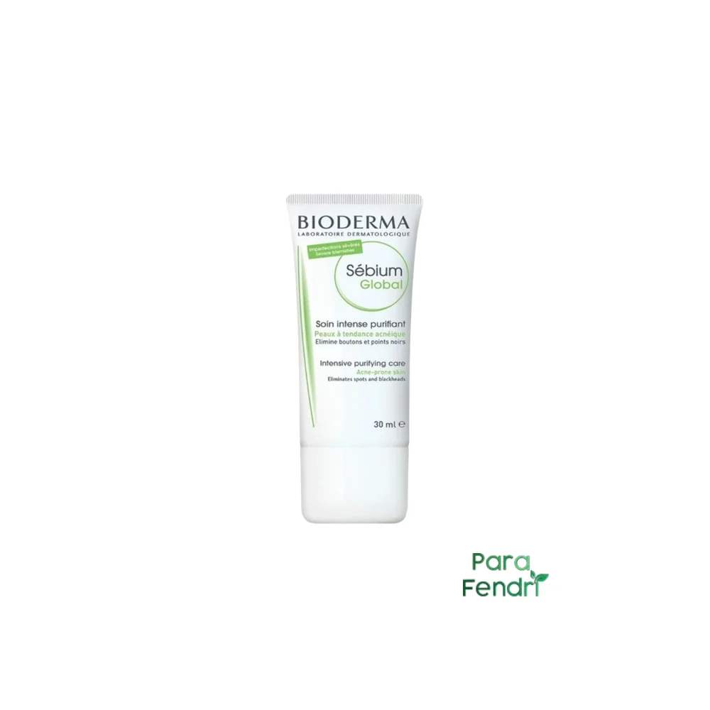 BIODERMA SEBIUM GLOBAL SOIN INTENSE PURIFIANT (ELIMINE BOUTONS ET P...