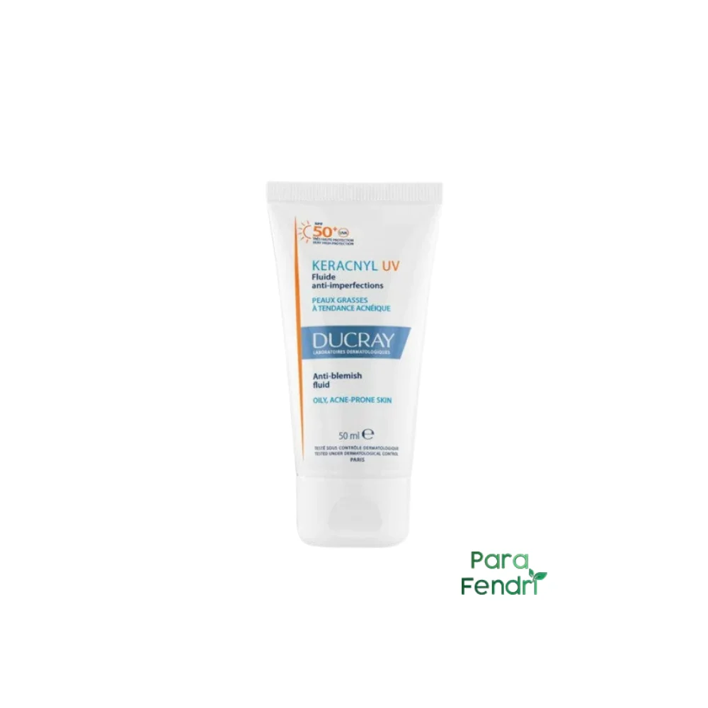 DUCRAY KERACNYL UV FLUIDE ANTI-IMPERFECTIONS PEAUX GRASSES A TENDAN...