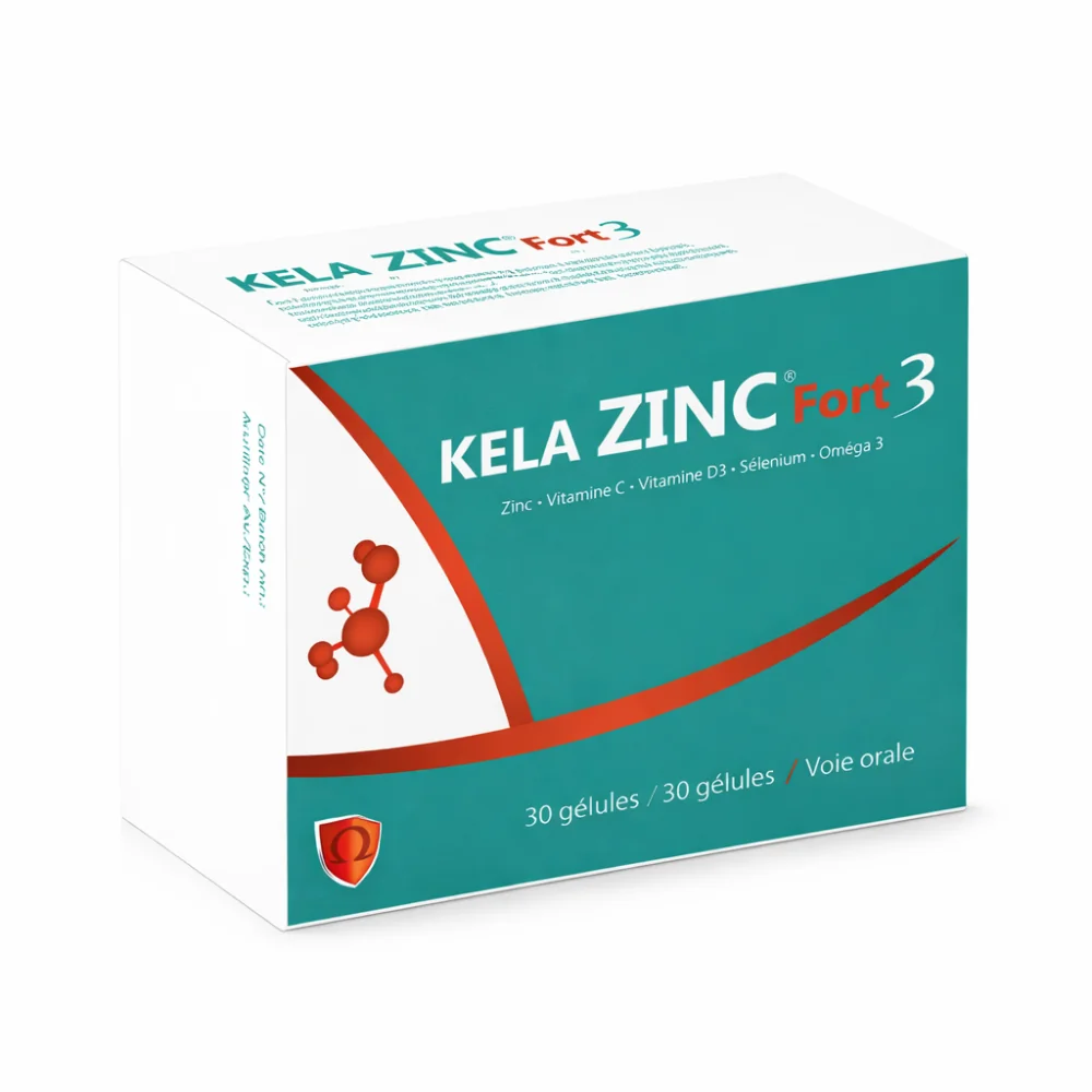 XEN - KELA ZINC FORT 3 60 GELULES